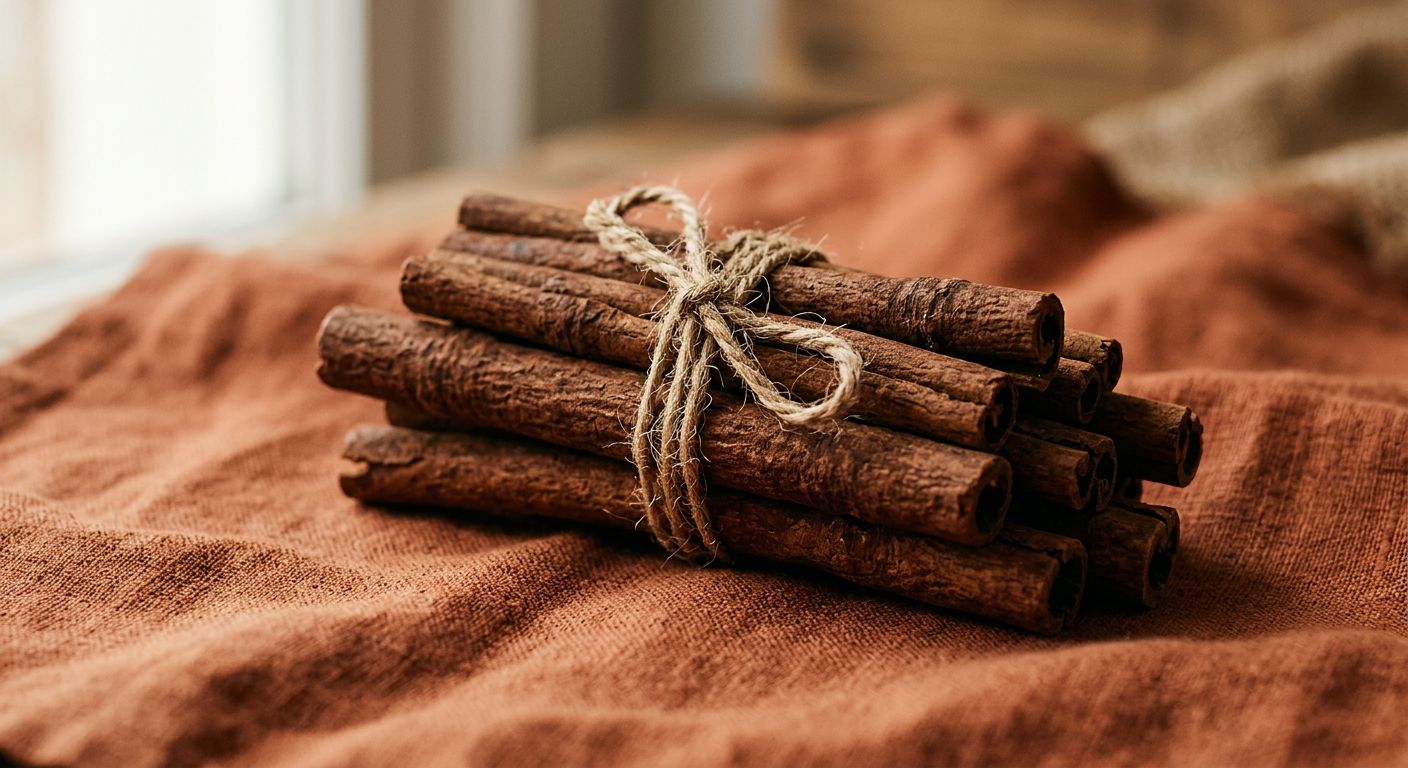 Whole cinnamon, one of the eight Zanzibar spices offered by Taamu